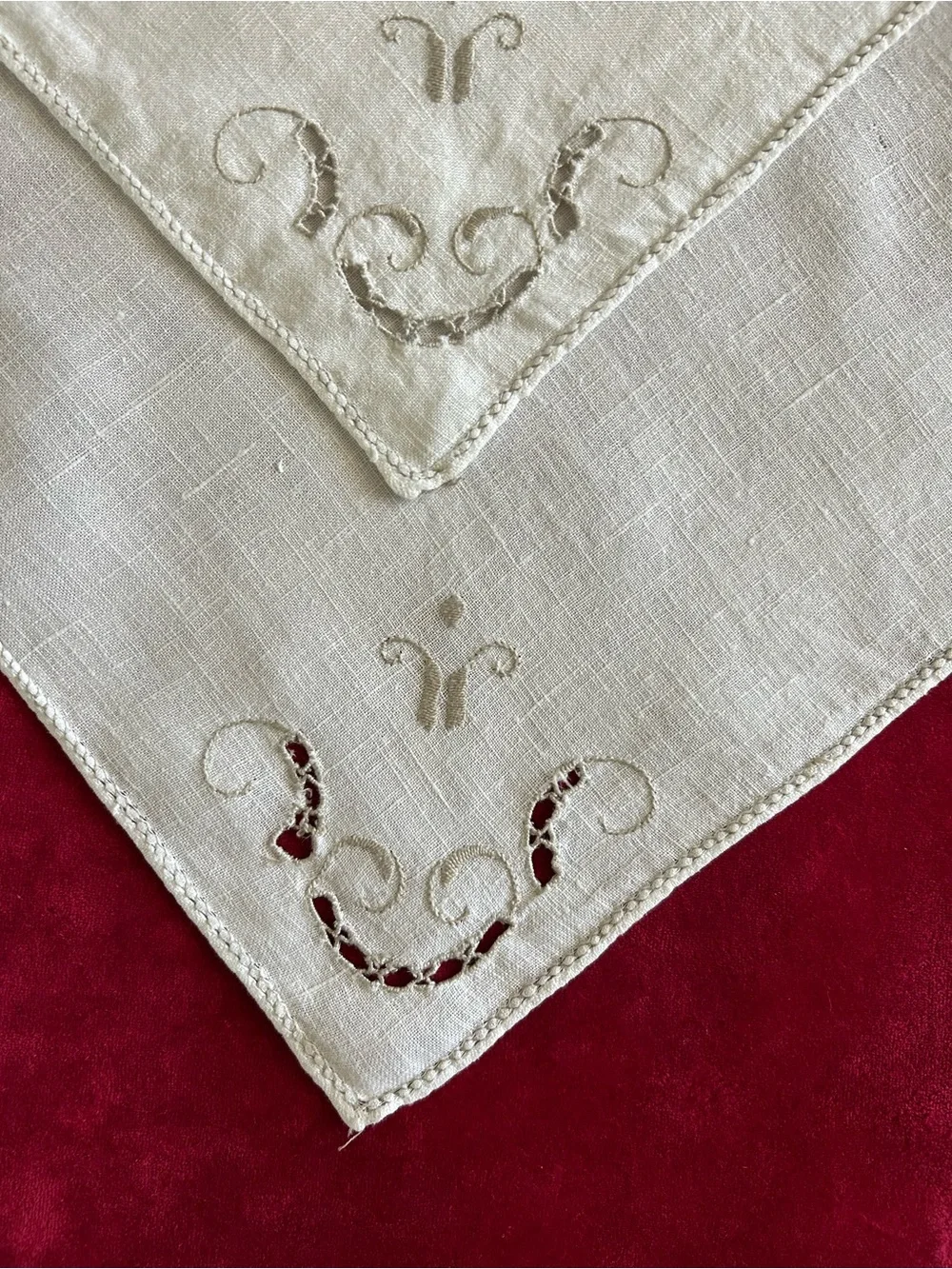 VTG Handmade Tablecloth 68